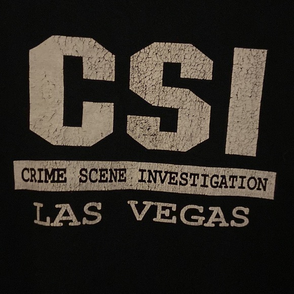 CSI Crime Scene Investigation Las Vegas T-Shirt Adult Size Large 🔥 - Picture 5 of 5